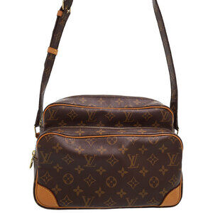 Louis Vuitton Monogram Leather Brown Nile Shoulder Bag
